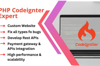expert codeigniter developer for custom web applications