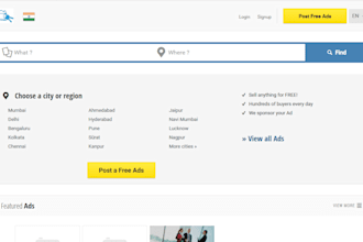 create a classified ad portal for you