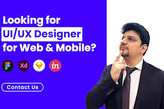 provide elegant designs ui ux for web and mobile app ui