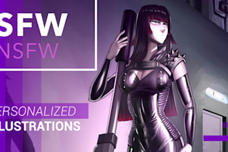 draw high quality illustrations sfw and nsfw