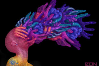 create a digital artwork, original and breathtaking