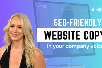 write engaging website copy in your company voice