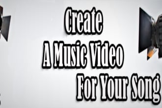 create an amazing visual music video for your song