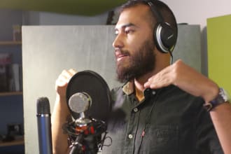 record your audiobook or documentary narration