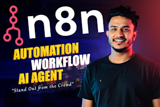 build n8n automation workflow and n8n ai agent development