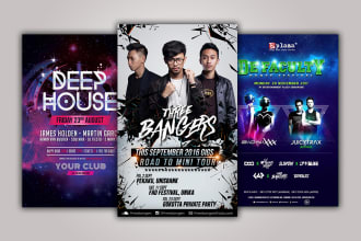 do awesome poster design, movie, event, concert poster