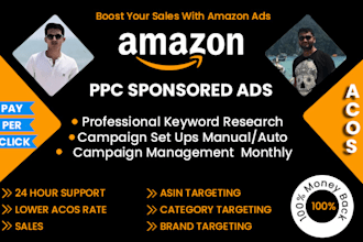 setup amazon ads and optimize amazon PPC campaigns
