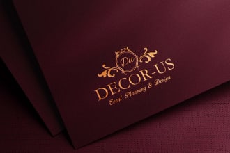 design a premium corporate modern minimalist logo for you