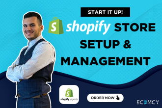build and manage your dropshipping shopify store website