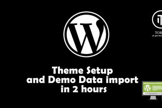do wordpress installation and demo upload of all themes