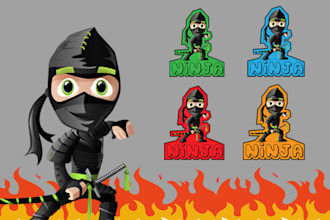 design attractive gaming,sport,twitch,cartoon,mascot logo
