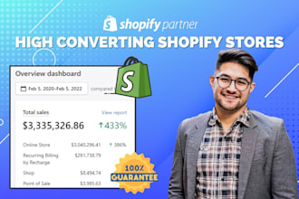design or redesign a premium shopify store
