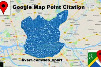 make 1000 google map citation for local business