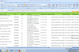 find business email, contacts, data entry, and web research