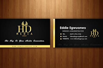 do a business card