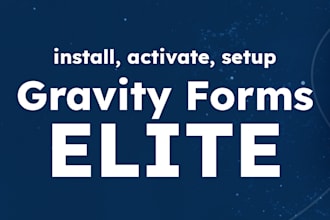 install, activate gravity form elite license plugin