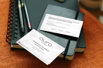 design insert or thank you card for your amazon products