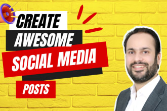 create monthly social media content