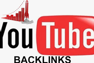 create 60 plus PR9 backlinks from YOUTUBE videos in your niche