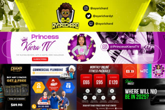 design social media ad post, banner, thumbnail
