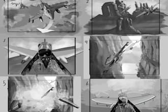 create professional storyboards for film, animation, and ads
