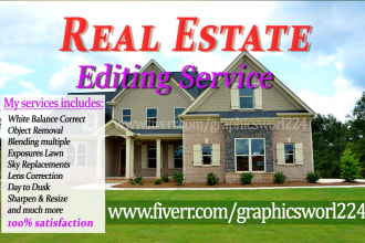 hdr real estate photo editing