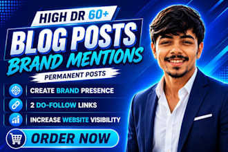 publish authority blog posts on DR 60 traffic websites