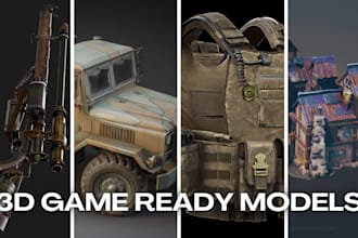 do 3d modeling for games and animations