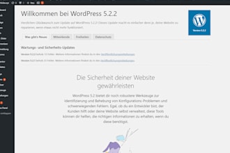 create a wordpress site