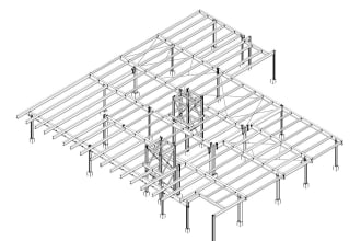 create advance steel fabrication drawings and shop drawing
