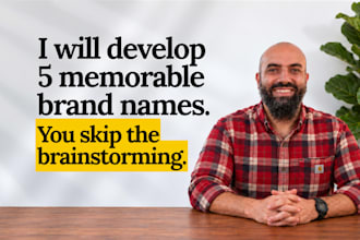 create catchy brand names, memorable business product names