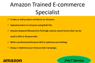 add or edit amazon product listings