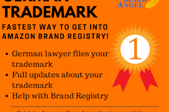 file your tm in germany, fast tm for amazon brand registry