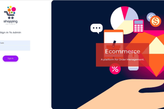 give ecommerce app with admin panel