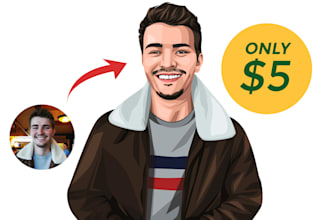 Best Deals!  create awesome vector cartoon from your picture