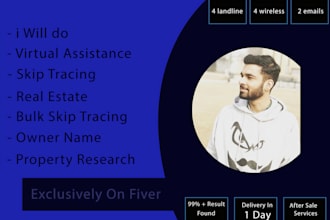 do real estate skip tracing or bulk skip tracing