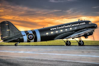 place your text or logo in 30 luxury airplane