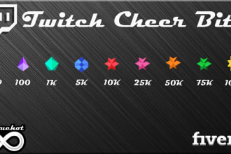 upgrade cheer badges for twitch