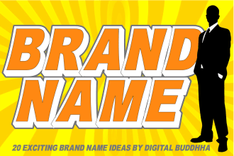 create 20 exciting brand name ideas for your business