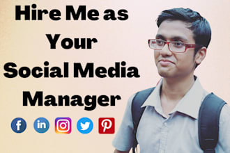 be your social media manager