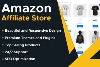 build an amazon affiliate autopilot website or store