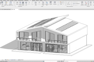 draw architectural drawings in autocad or revit