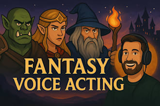voice act your fantasy characters for video games and rpgs