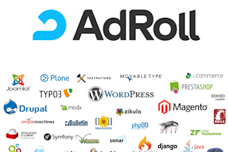 create, setup, install adroll tracking code in 1 hour