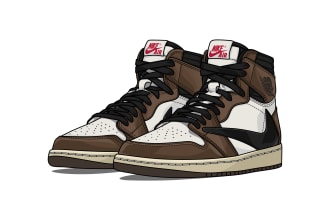 draw an amazing vector illustration of your sneakers in 24h