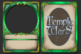 make amazing card design for your game