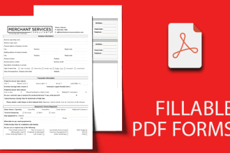make fillable PDF form