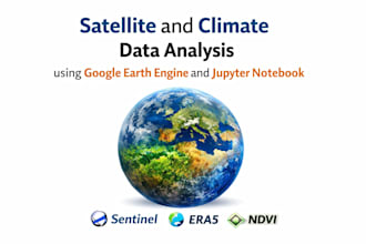 analyze satellite and climate data using google earth engine