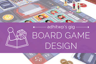 design your board game graphic and layout