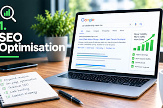 manage your search engine optimisation to boost rankings